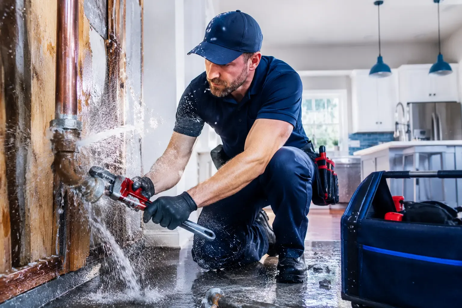 Local emergency pipe repair professionals in Andreas, PA